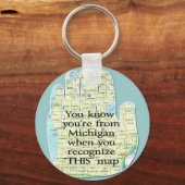 ミシガンキーチェーン キーホルダー (正面)