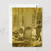 ミシガングドリッジブラザーズSaginaw MI ポストカード (正面/裏面)