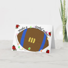 ミシガンサッカークリスマスカード シーズンカード