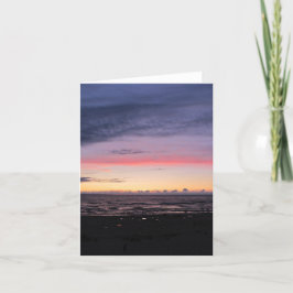 ミシガンサンセットフ空白のォードカード サンキューカード