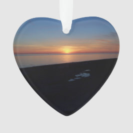 ミシガンサンセット湖 オーナメント