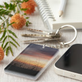 ミシガンサンセット湖 キーホルダー (正面右)