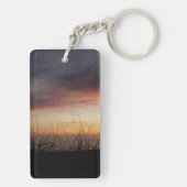 ミシガンサンセット湖 キーホルダー (裏面)