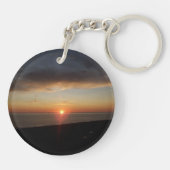 ミシガンサンセット湖 キーホルダー (裏面)