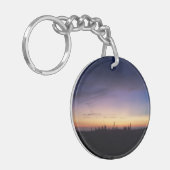 ミシガンサンセット湖 キーホルダー (正面左)