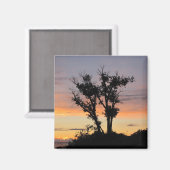 ミシガンサンセット湖 マグネット (正面/裏面)