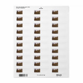 ミシガンシアター、アン・アーバー住所 シール (フルシート)