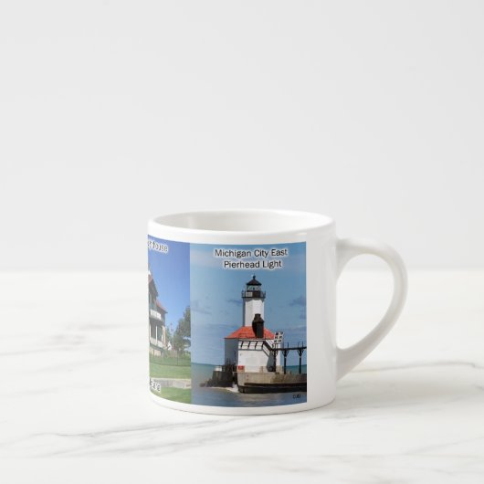 ミシガンシティライトハウスエスプレッソマグ エスプレッソカップ (右)