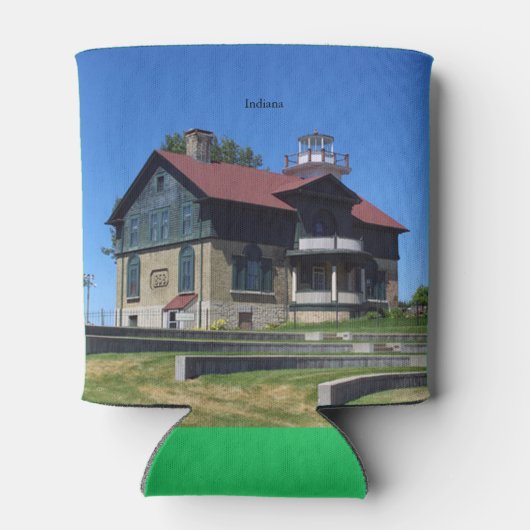 ミシガンシティライトハウスクーラー 缶クーラー (裏面)