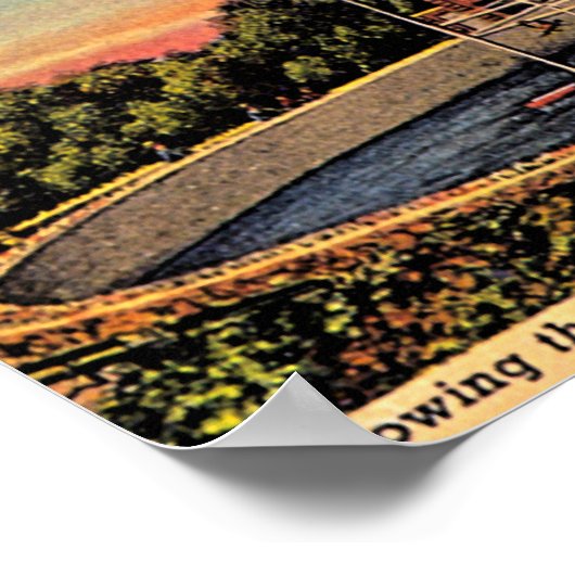 ミシガンシティ，インディアナワシントンパーク動物園 ポスター (角)