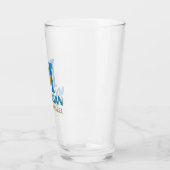 ミシガンスクールアパレル タンブラーグラス (左)