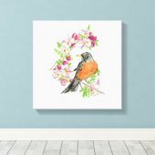 ミシガンストレッチキャンバス印刷 キャンバスプリント (インサイチュ (ウッドフロア))