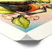 ミシガンズアッパーペニンシュラプリント ポスター (角)