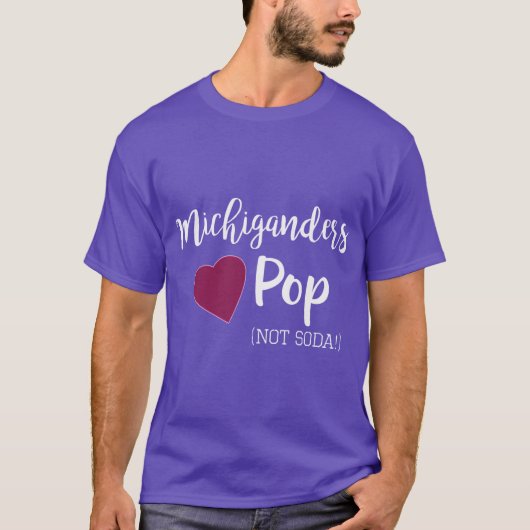 ミシガンソーダのデザインTシャツ Tシャツ (正面)