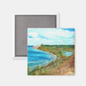 ミシガンダンズ湖 マグネット (正面/裏面)