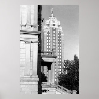 ミシガンナショナル建物 ポスター