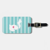 ミシガンハート |ホーム州 ラゲッジタグ (正面横)