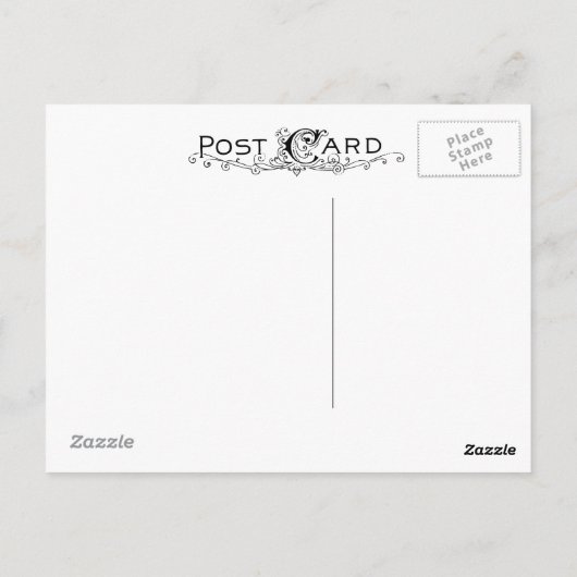 ミシガンパステルサンセットポストカード ポストカード (裏面)