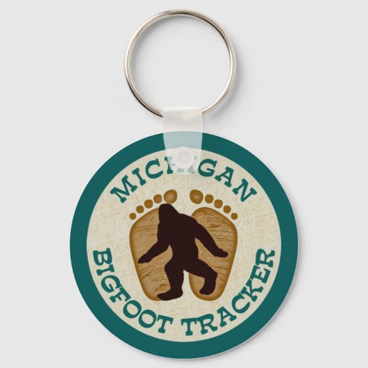 ミシガンビッグフートトラッカー キーホルダー (正面)