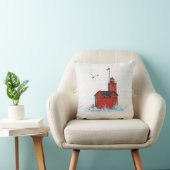 ミシガンビッグレッドライトハウス クッション (椅子)