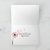 ミシガンフォーシーズンズアニバーサリーカード カード (内部)