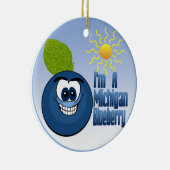 ミシガンブルーベリー セラミックオーナメント (右)