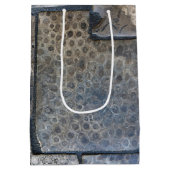 ミシガンペトスキーストーン55誕生日 ミディアムペーパーバッグ (裏面)