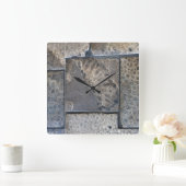 ミシガンペトスキーストーン スクエア壁時計 (ホーム)