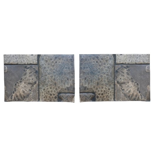 ミシガンペトスキー石模様 枕カバー (フロントセット)