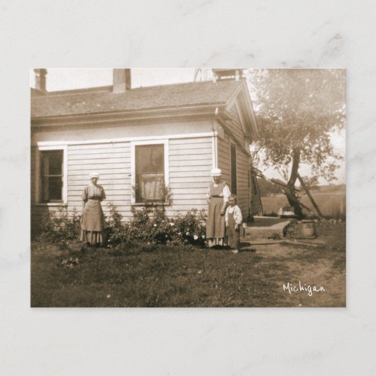 ミシガンホームステッドオールドファッションド ポストカード (正面)