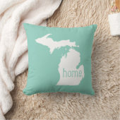 ミシガンホーム州装飾用クッション クッション (ブランケット)