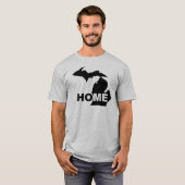 ミシガンホーム遠くにfrom州Tシャツ Tシャツ (正面フル)