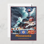 ミシガンマルヴェル&モットー ポストカード (正面/裏面)