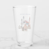 ミシガンライトハウスガラス タンブラーグラス (裏面)