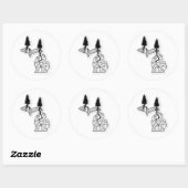 ミシガンルーツ ラウンドシール (シート)