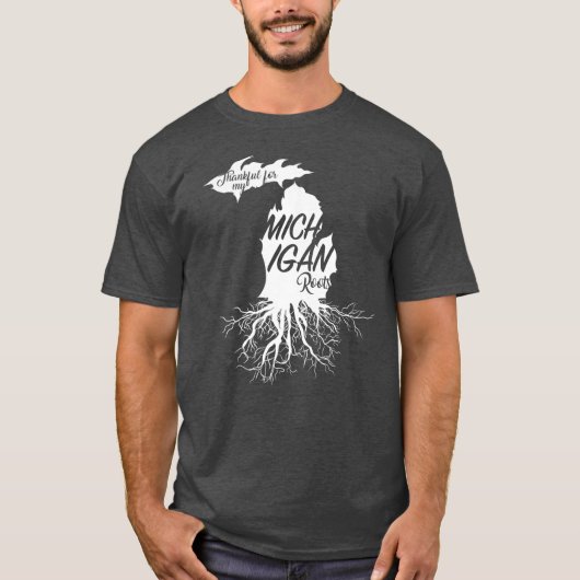 ミシガンルーツ Tシャツ (正面)