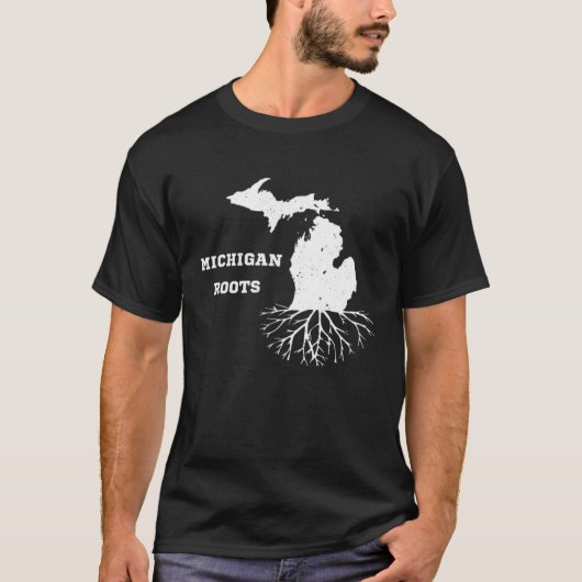 ミシガンルーツ Tシャツ (正面)