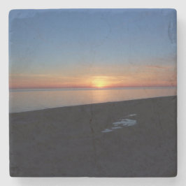 ミシガンレイクサンセットストーンコースター ストーンコースター