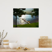 ミシガンレイクセントサンセット ポスター (キッチン)