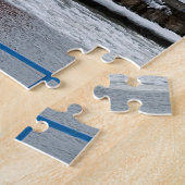 ミシガンレッドライトハウスウィズスワンス ジグソーパズル (側面)