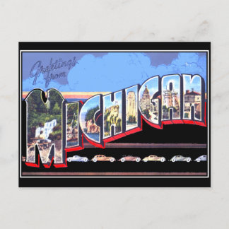 ミシガンヴィンテージはがき ポストカード