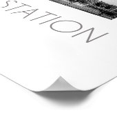 ミシガン中央鉄道駅 ポスター (角)