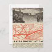 ミシガン中央鉄道 ポストカード (正面/裏面)