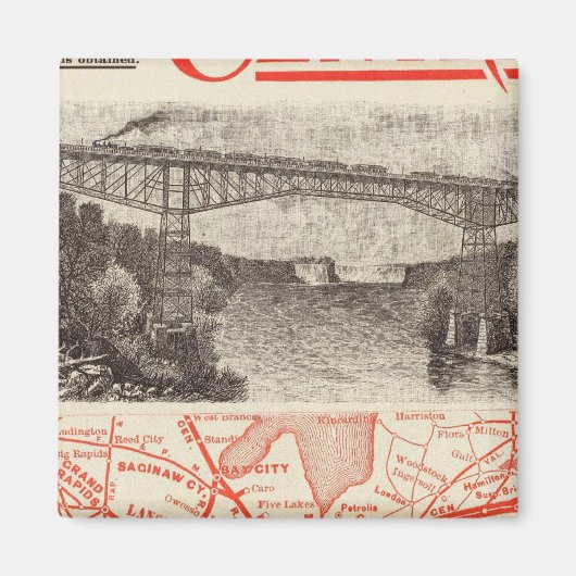 ミシガン中央鉄道 マグネット (正面)