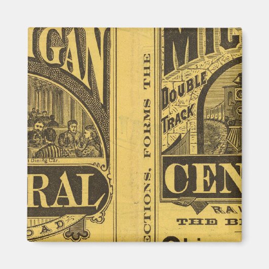 ミシガン中央鉄道 マグネット (正面)