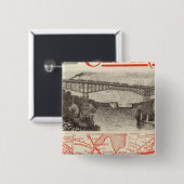 ミシガン中央鉄道 缶バッジ (正面&裏面)