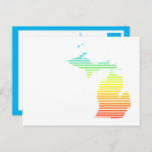 ミシガン冷え込み ポストカード (正面/裏面)