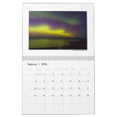 ミシガン半島の上部カレンダー カレンダー (2月 2026)