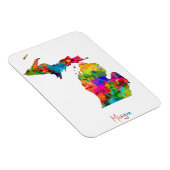 ミシガン地図 マグネット (右側)