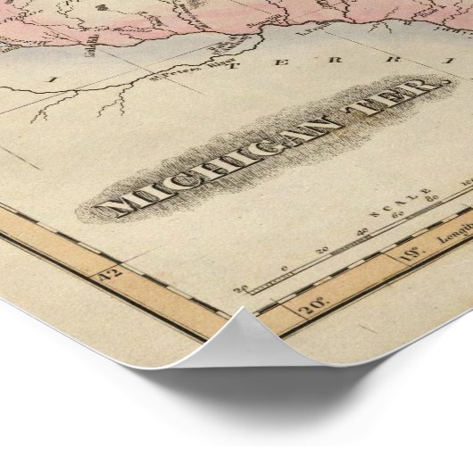 ミシガン地域 ポスター (角)